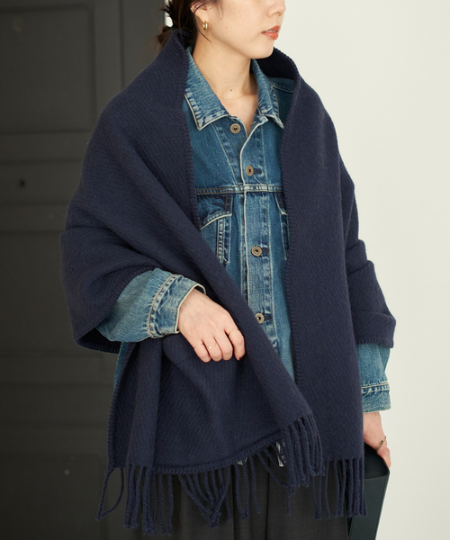Plage POCKET SHAWL UNI ショール　完売品 plage（プラージュ）の「LAPUAN KANKURIT / ラプアンカンクリ POCKET