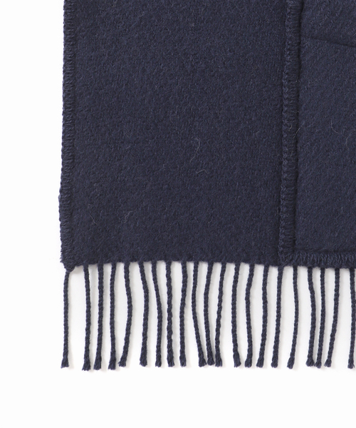 plage ラプアンカンクリ POCKET UNI ショール UNI pocket shawl（melange beige） – LAPUAN KANKURIT（ラプ