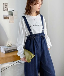 インディゴブルー」に該当するサロペット/オーバーオールファッション