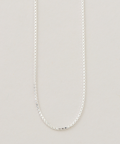 FRAMeWORK（フレームワーク）の「SASKIA DIEZ/サスキア ディツ FINE NECKLACE CUBIC (シルバー)（ネックレス・レディース・シルバー・FREE）」の9枚目の写真