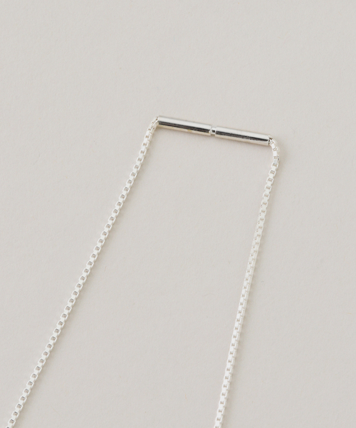 FRAMeWORK（フレームワーク）の「SASKIA DIEZ/サスキア ディツ FINE NECKLACE CUBIC (シルバー)（ネックレス・レディース・シルバー・FREE）」の7枚目の写真