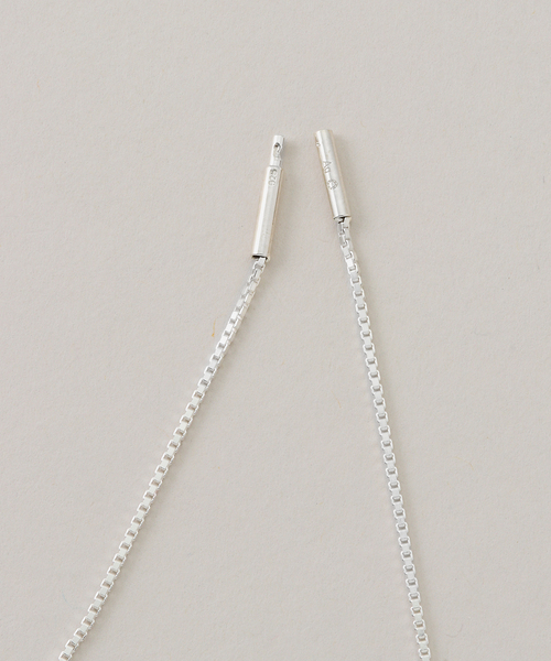 FRAMeWORK（フレームワーク）の「SASKIA DIEZ/サスキア ディツ FINE NECKLACE CUBIC (シルバー)（ネックレス・レディース・シルバー・FREE）」の6枚目の写真