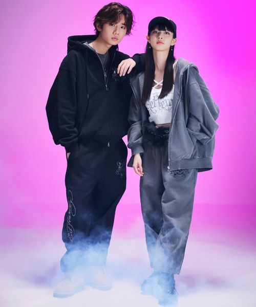 A‘gem 9（エージェムナイン）の「A'GEM/9 × .kom 『A'GEM/9/エージェムナイン』 Ed Hardy ツイルキャップ（キャップ・メンズ・ブラック・FREE）」の5枚目の写真