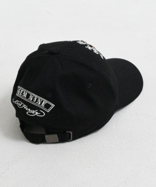 A‘gem 9（エージェムナイン）の「A'GEM/9 × .kom 『A'GEM/9/エージェムナイン』 Ed Hardy ツイルキャップ（キャップ・メンズ・ブラック・FREE）」の11枚目の写真