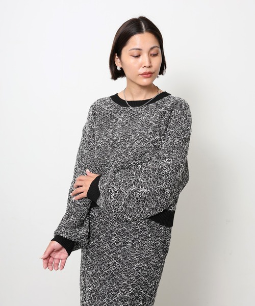 ollun セットアップ ブラウン 【上下ウォッシャブル】セットアップ スプリット