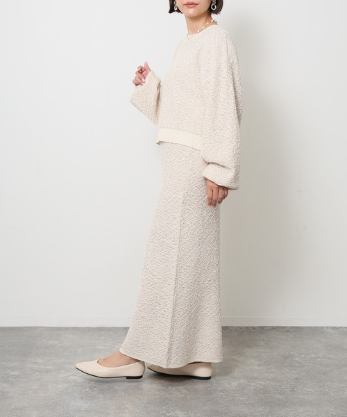 セール】ミックスニット セットアップ（セットアップ）｜Floran