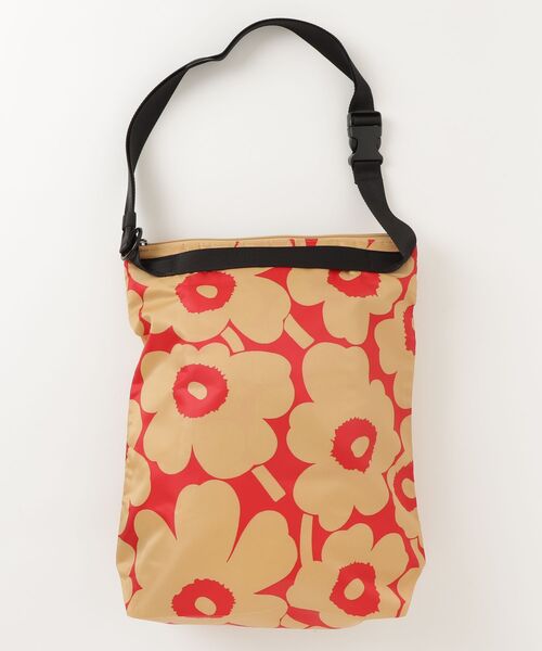 marimekko(マリメッコ)の「Unikko / Neat Crossbody shoulder bag M(ショルダーバッグ・レディース・レッド・FREE)」の8枚目の写真