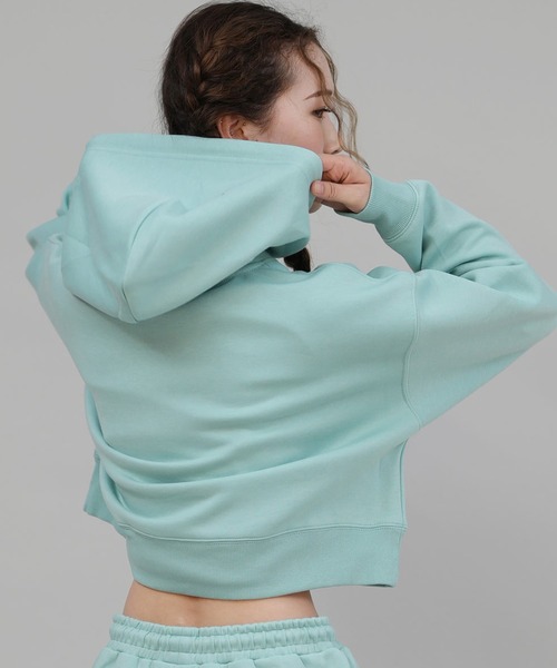 NEW ERA（ニューエラ）の「NEW ERA/ニューエラ CALNAMUR WPA TECH HOOD パーカー 14875703/14875704（パーカー・レディース・ライトブルー/ライトブラウン・M/S）」の10枚目の写真