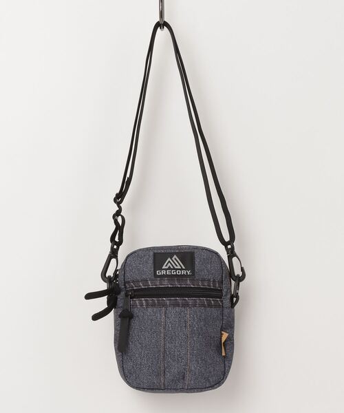 GREGORY(グレゴリー)の「クイックポケットM QUICK POCKET M ブラックデニムNeedby(ショルダーバッグ・メンズ・ブラック系その他・ONE SIZE)」の6枚目の写真