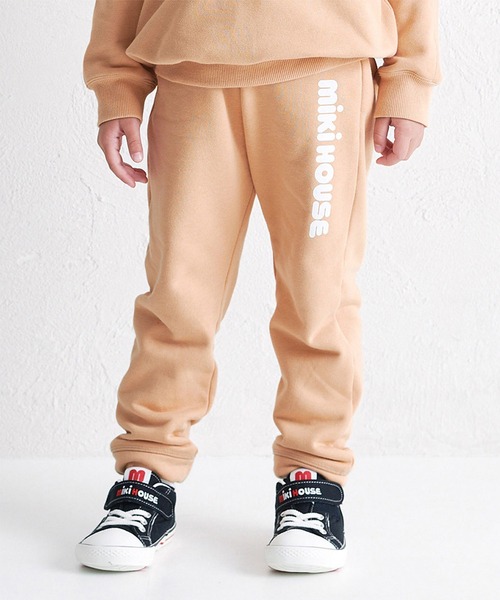 MIKI HOUSE(ミキハウス)の「【WEB限定】ロゴパンツ(その他パンツ・キッズ・ベージュ/ロイヤルブルー/ラベンダー/ブラック・80cm/90cm/100cm/110cm/120cm/130cm)」の3枚目の写真