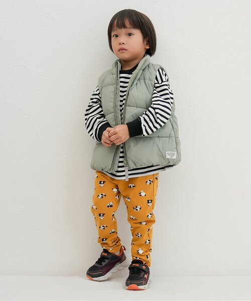 洗える】ふわ軽インサーレーションベスト_ジュニア対応（ダウンベスト