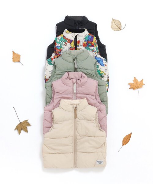 セール】【洗える】ふわ軽インサーレーションベスト_ジュニア対応