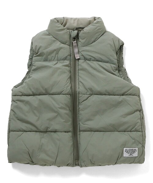 洗える】ふわ軽インサーレーションベスト_ジュニア対応（ダウンベスト