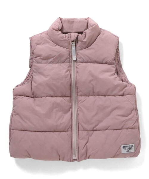 洗える】ふわ軽インサーレーションベスト_ジュニア対応（ダウンベスト
