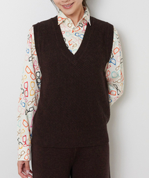 NARACAMICIE | 【NARACAMICIE】【セットアップ対応】鹿の子ニットベスト(ニット/セーター)