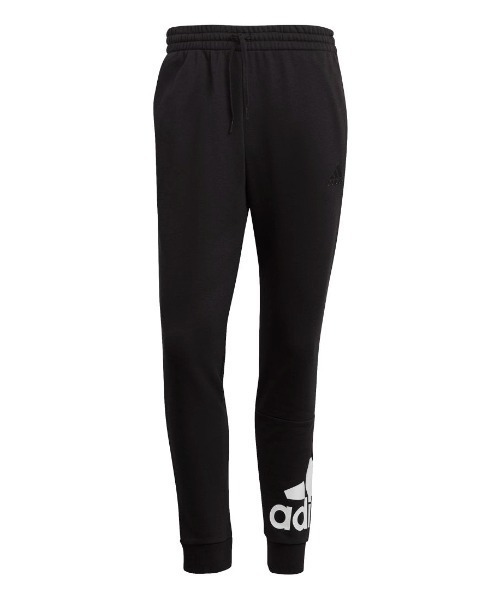 adidas(アディダス)の「アディダス adidas エッセンシャルズ フレンチテリー テーパード カフ ロゴパンツ(スウェットパンツ・メンズ・グレー/ブラック・S/M/L/LL/3L)」の1枚目の写真
