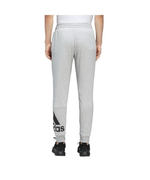 adidas(アディダス)の「アディダス adidas エッセンシャルズ フレンチテリー テーパード カフ ロゴパンツ(スウェットパンツ・メンズ・グレー/ブラック・S/M/L/LL/3L)」の3枚目の写真