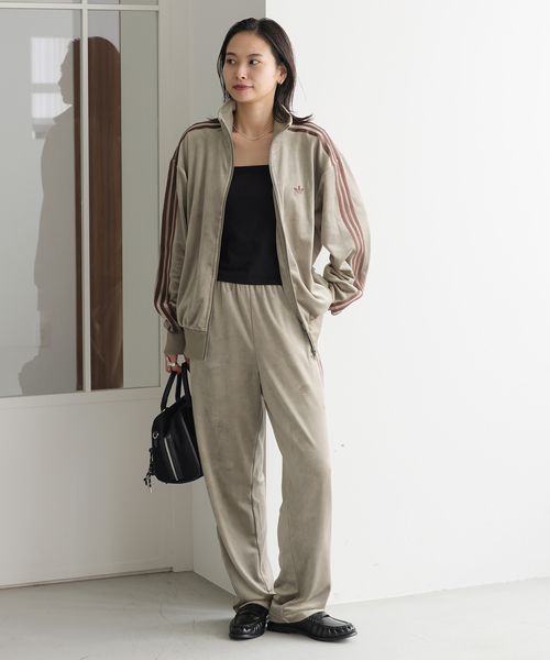 adidas Originals（アディダスオリジナルス）の「別注【adidas originals/アディダス オリジナルス】BB TRACK PANTS JSSP（その他パンツ・レディース・ベージュ・X-SMALL/SMALL/MEDIUM）」の2枚目の写真