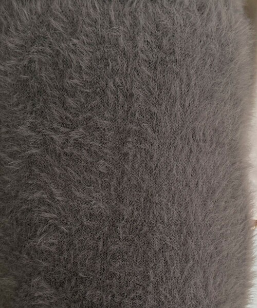 fredy emue（フレディエミュ）の「シャギーニットスカート（スカート・レディース・ミント/グレイッシュベージュ/オフホワイト・38）」の15枚目の写真