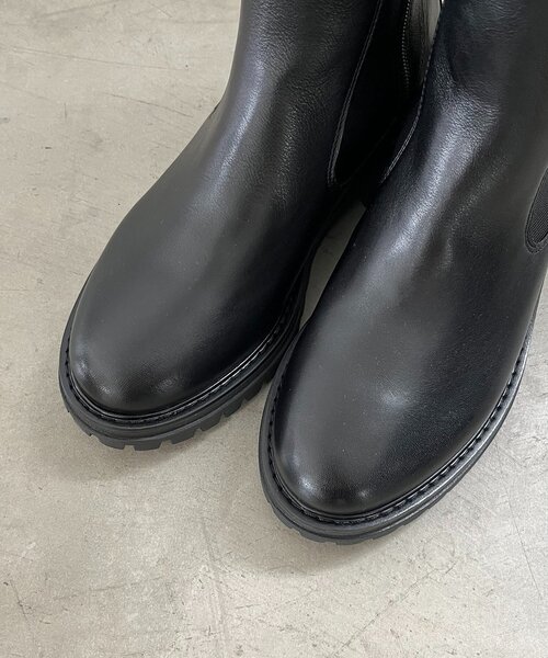 CAPRICIEUX LE'MAGE（カプリシューレマージュ）の「サイドゴアブーツ（ブーツ・レディース・ブラック・24.5cm/23.5cm/22.5cm）」の8枚目の写真