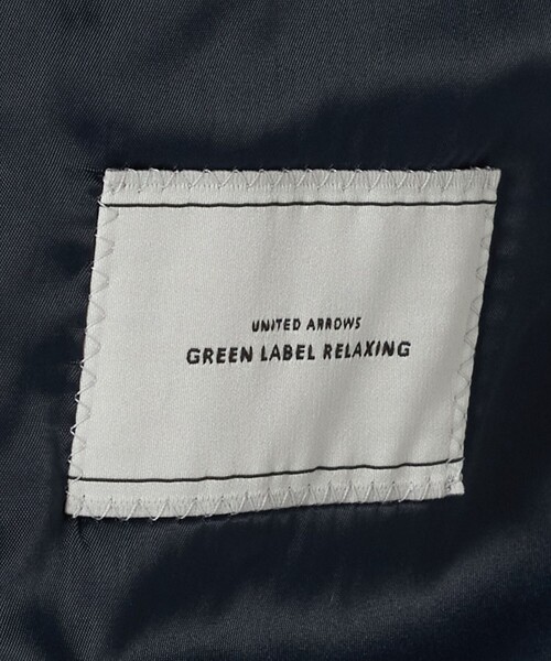 green label relaxing(グリーンレーベルリラクシング)の「A+ TWPU バーズアイ 2B スリム ジャケット -ウォッシャブル・ストレッチ-(テーラードジャケット・メンズ・ダークブラウン/ネイビー/ダークグレー・M/XXL/L/S/XL)」の18枚目の写真