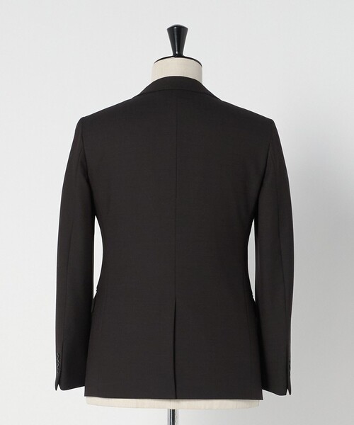 green label relaxing(グリーンレーベルリラクシング)の「A+ TWPU バーズアイ 2B スリム ジャケット -ウォッシャブル・ストレッチ-(テーラードジャケット・メンズ・ダークブラウン/ネイビー/ダークグレー・M/XXL/L/S/XL)」の15枚目の写真