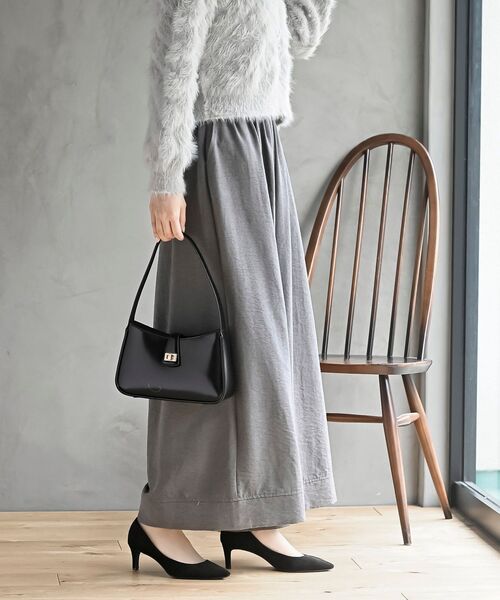 rps（アールピーエス）の「ピーチワッシャーガウチョパンツ（その他パンツ・レディース・チャコールグレー/ブラック/ブラウン・フリー）」の7枚目の写真