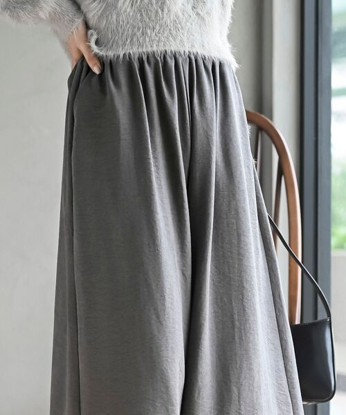 rps（アールピーエス）の「ピーチワッシャーガウチョパンツ（その他パンツ・レディース・チャコールグレー/ブラック/ブラウン・フリー）」の8枚目の写真