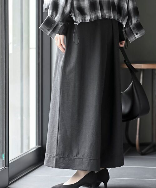 rps（アールピーエス）の「ピーチワッシャーガウチョパンツ（その他パンツ・レディース・チャコールグレー/ブラック/ブラウン・フリー）」の17枚目の写真