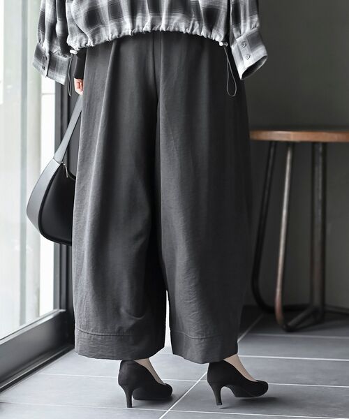 rps（アールピーエス）の「ピーチワッシャーガウチョパンツ（その他パンツ・レディース・チャコールグレー/ブラック/ブラウン・フリー）」の18枚目の写真