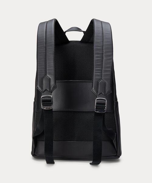 POLO RALPH LAUREN(ポロ ラルフ ローレン)の「スムース レザー バックパック(バックパック/リュック・メンズ・ブラック系1・ONE)」の5枚目の写真