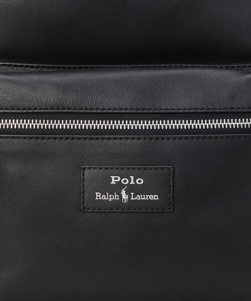 POLO RALPH LAUREN(ポロ ラルフ ローレン)の「スムース レザー バックパック(バックパック/リュック・メンズ・ブラック系1・ONE)」の7枚目の写真