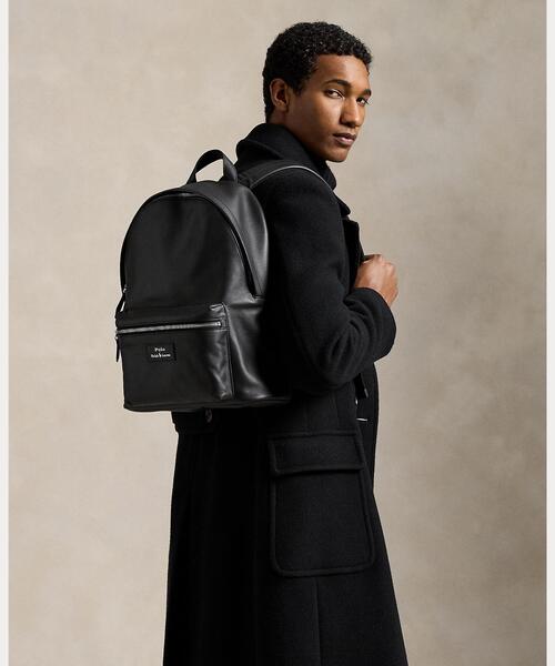 POLO RALPH LAUREN(ポロ ラルフ ローレン)の「スムース レザー バックパック(バックパック/リュック・メンズ・ブラック系1・ONE)」の8枚目の写真