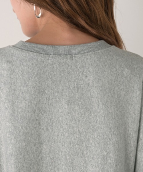 HUG.U（ハグユー）の「＜選べる着丈＞ 大人スウェットワンピ（ワンピース・レディース・ベージュ/ダークグレー/ライトグレー/ブラック/ライトブルー・レギュラー丈/トール丈）」の16枚目の写真