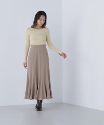 NATURAL BEAUTY BASIC | ◇ペタルヘムスカート(スカート)