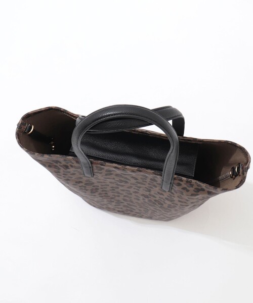 NOLLEY’S（ノーリーズ）の「レオパード柄縦長トートバッグ（ショルダーバッグ・レディース・レオパード・FREE）」の17枚目の写真