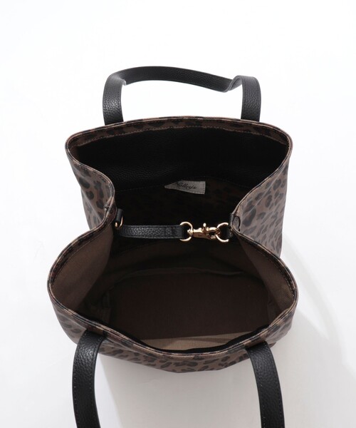 NOLLEY’S（ノーリーズ）の「レオパード柄縦長トートバッグ（ショルダーバッグ・レディース・レオパード・FREE）」の20枚目の写真