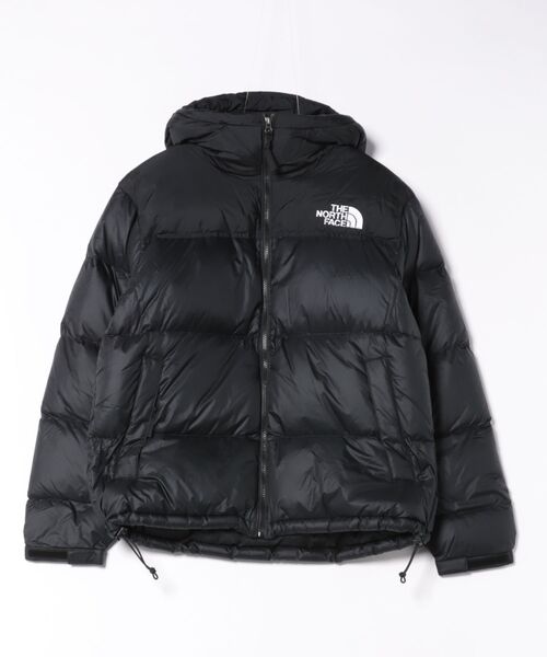 THE NORTH FACE(ザノースフェイス)の「【THE NORTH FACE】Nuptse Hoodie(ダウンジャケット/コート・メンズ・グレー/ブラック・L/M)」の1枚目の写真