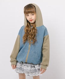 URBAN CHERRY（アーバンチェリー）の「ドッキングフード付きデニムジャケット（デニムジャケット）」