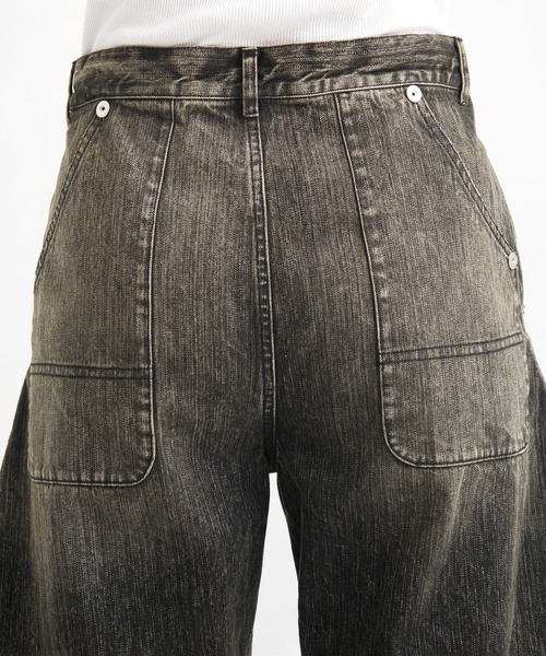 COLOR DYED SLAB CURVED DENIM（デニムパンツ）｜CONZ（コンズ）の