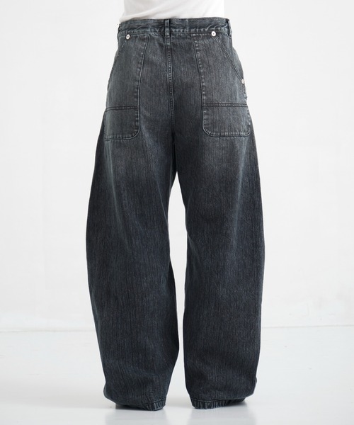 COLOR DYED SLAB CURVED DENIM（デニムパンツ）｜CONZ（コンズ）の