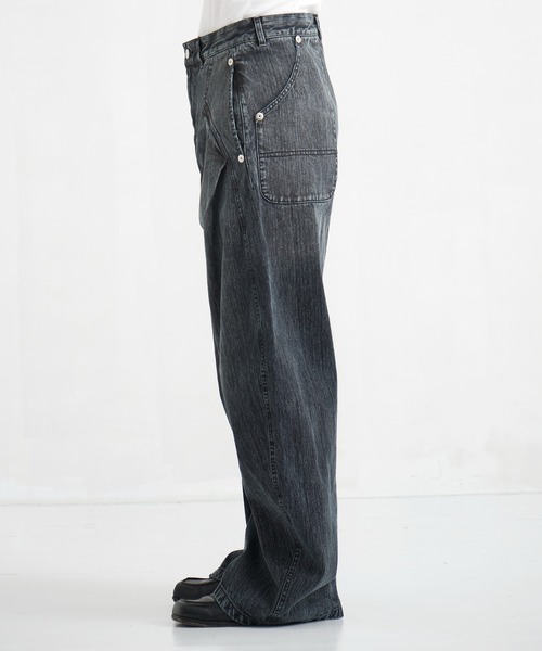 COLOR DYED SLAB CURVED DENIM（デニムパンツ）｜CONZ（コンズ）の