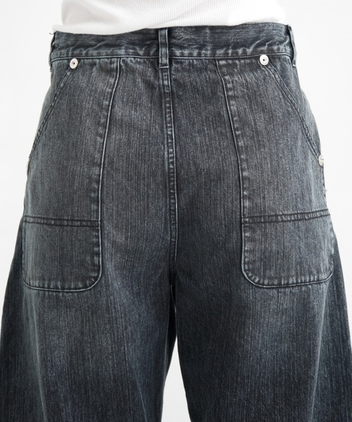 COLOR DYED SLAB CURVED DENIM（デニムパンツ）｜CONZ（コンズ）の