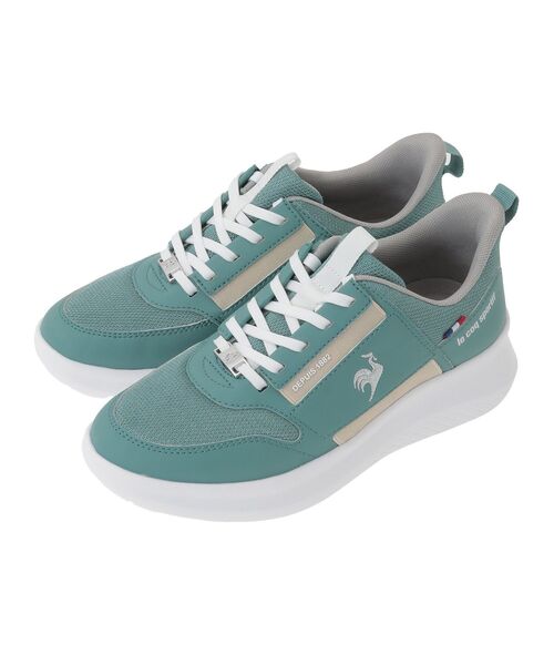 le coq sportif(ルコックスポルティフ)の「■別注 le coq LCS マルヌ(スニーカー・レディース・グリーン・24.5cm/23.5cm)」の11枚目の写真