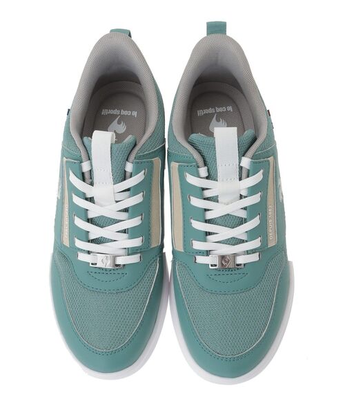 le coq sportif(ルコックスポルティフ)の「■別注 le coq LCS マルヌ(スニーカー・レディース・グリーン・24.5cm/23.5cm)」の12枚目の写真