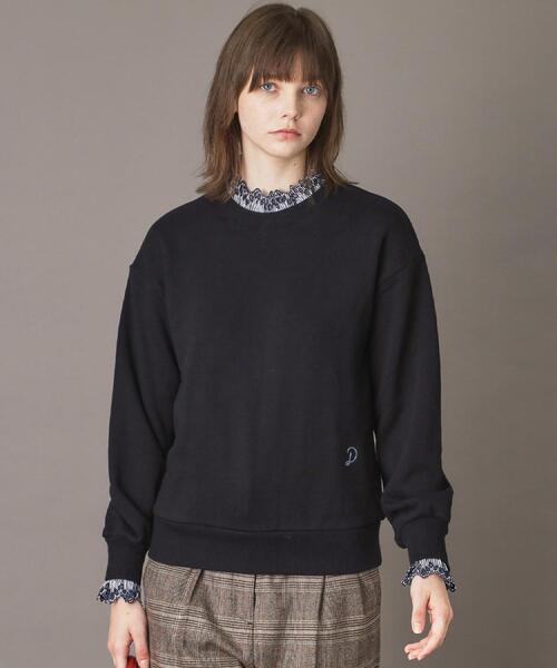 DRESSTERIOR(ドレステリア)の「取り外しフリル付き裏毛プルオーバー(スウェット・レディース・ブラック/ライトイエロー系/ライトグレー・38/36/34)」の8枚目の写真