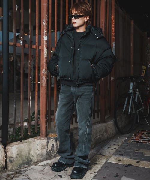 improves（インプローブス）の「ショート丈 中綿 ダウンジャケット（ダウンジャケット/コート・メンズ・ブラック/カーキ・LARGE/MEDIUM/SMALL/X-LARGE）」の8枚目の写真