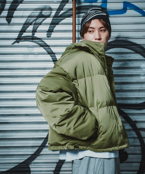 improves（インプローブス）の「ショート丈 中綿 ダウンジャケット（ダウンジャケット/コート・メンズ・ブラック/カーキ・LARGE/MEDIUM/SMALL/X-LARGE）」の9枚目の写真