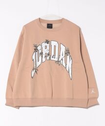 JORDAN BRAND | JORDAN BRAND W J BRK RLT FLC CREW GFX ロングスリーブ HV0473 200HEMP/SAIL(スウェット)