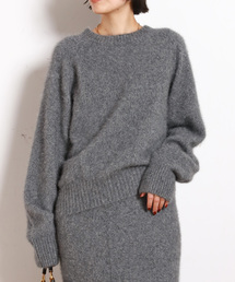 AP STUDIO | フォックスブレンドラメクルーネックプルオーバー(ニット/セーター)